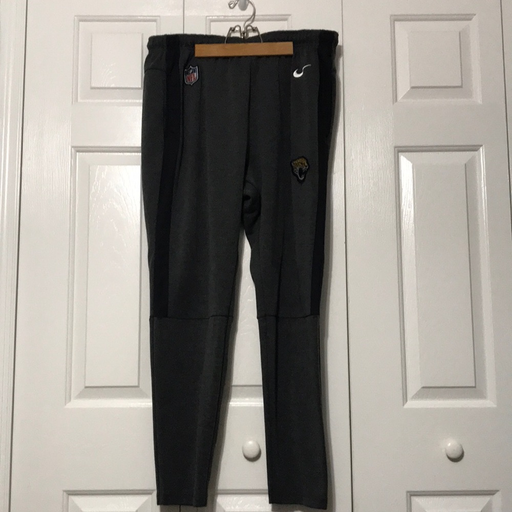Size XL Gray Jacksonville Jaguars Nike Sweatpants Joggers